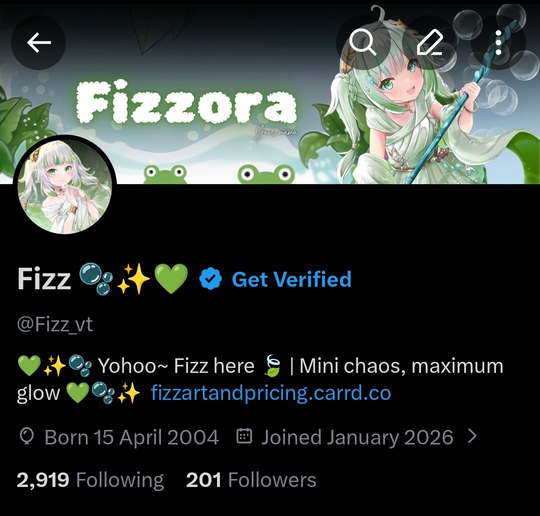 Fizz 🫧✨💚 tweet media