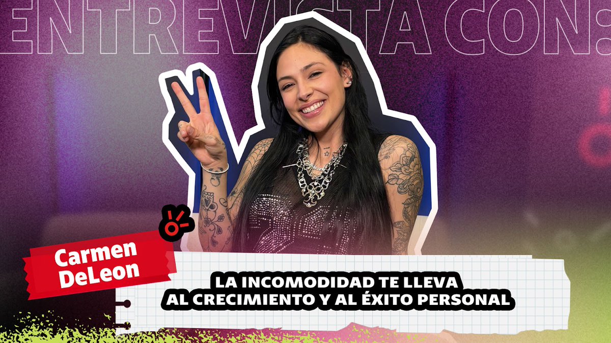 ClaromusicaMX's tweet photo. #CarmenDeLeon nos platicó de su nuevo sencillo #SiTuTeVas, el cual marca un renacer en su vida, ¡y con el que alza la voz dentro de la industria musical! 🎶✨ #Claromúsica https://t.co/gm1GbkgH6R https://t.co/ocUL2UriMJ
