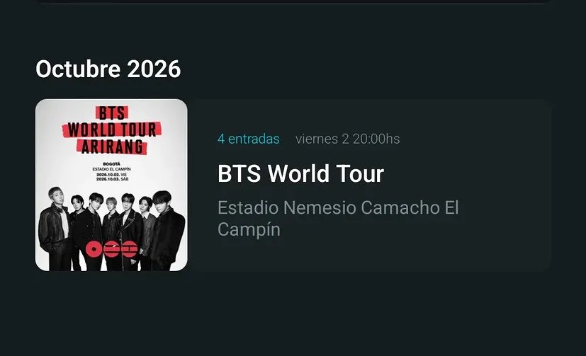 Daream hija del andreil 🦊 | VOY A VER A BTS🗣️ tweet media