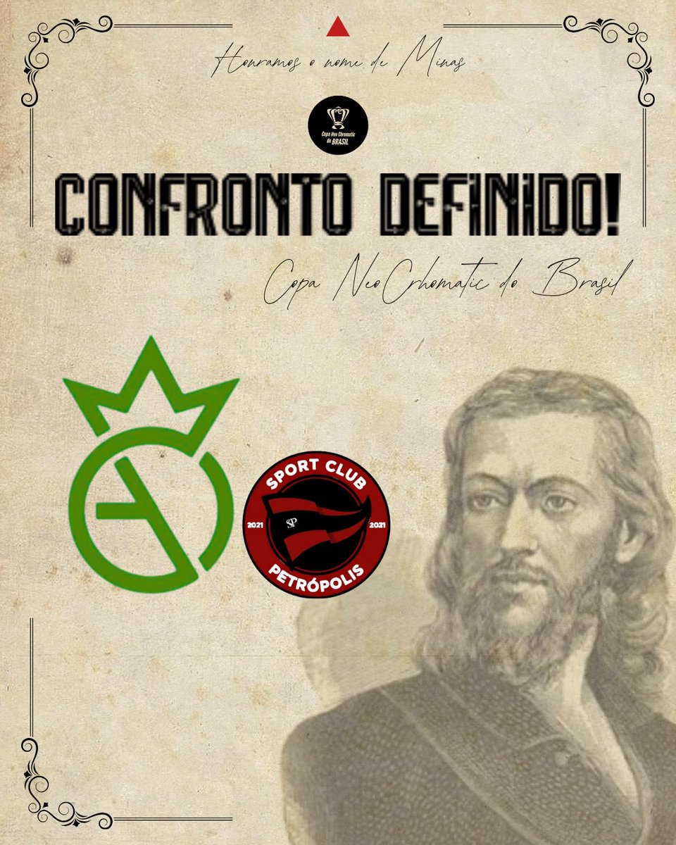 AtleticoCeltics's tweet photo. ℋℴ𝓃𝓇𝒶𝓇 𝒶𝓈𝓈𝒾𝓂 𝒸ℴ𝓂ℴ ℴ ℐ𝓃𝒸ℴ𝓃𝒻𝒾𝒹ℯ𝓃𝓉ℯ 𝒽ℴ𝓃𝓇ℴ𝓊.🔺🇳🇬
Nosso primeiro adversário na Copa NeoChromatic do Brasil será o @SCPetropolis!
#HonramosONomeDeMinas #QueremosACopa #CASC https://t.co/6k2pEOIRQH