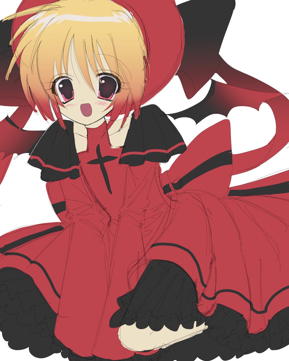 目の描き方変えてみた