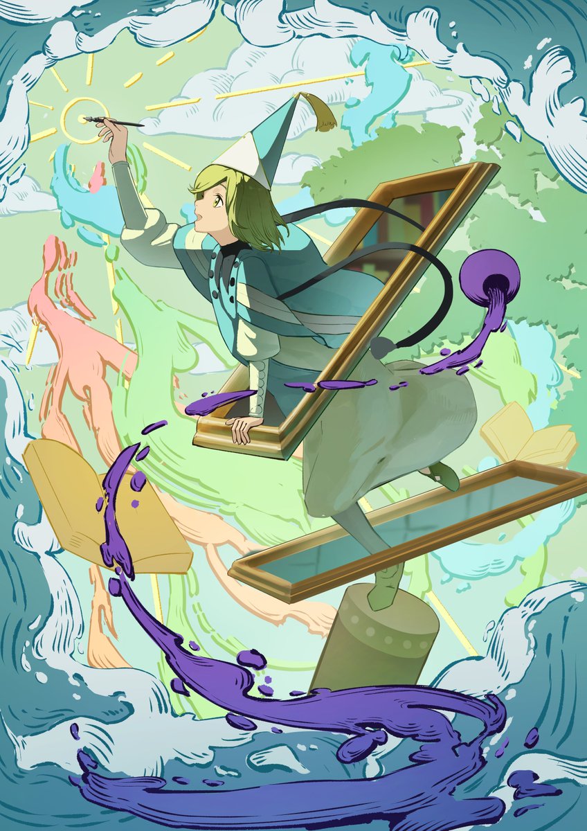 97/100 - Magic 🖋️
#Δ帽子 #witchhatatelier