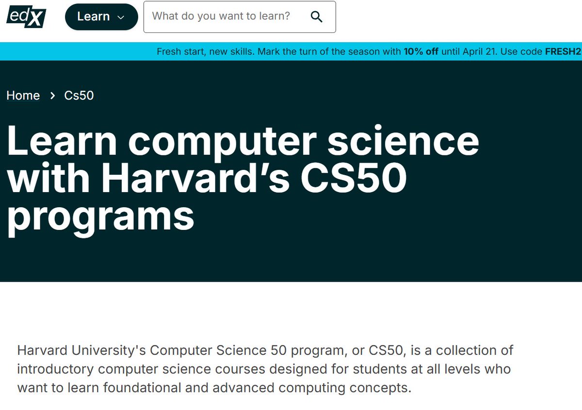 ai_explorer25's tweet image. 15 Websites That Will Make You Ahead of 95% Students:
roadmap.sh

→ Clear roadmaps for dev, AI, data
cs50.harvard.edu

→ Harvard’s best intro to programming
kaggle.com

→ Practice ML with real datasets
frontendmentor.io

→ Build real