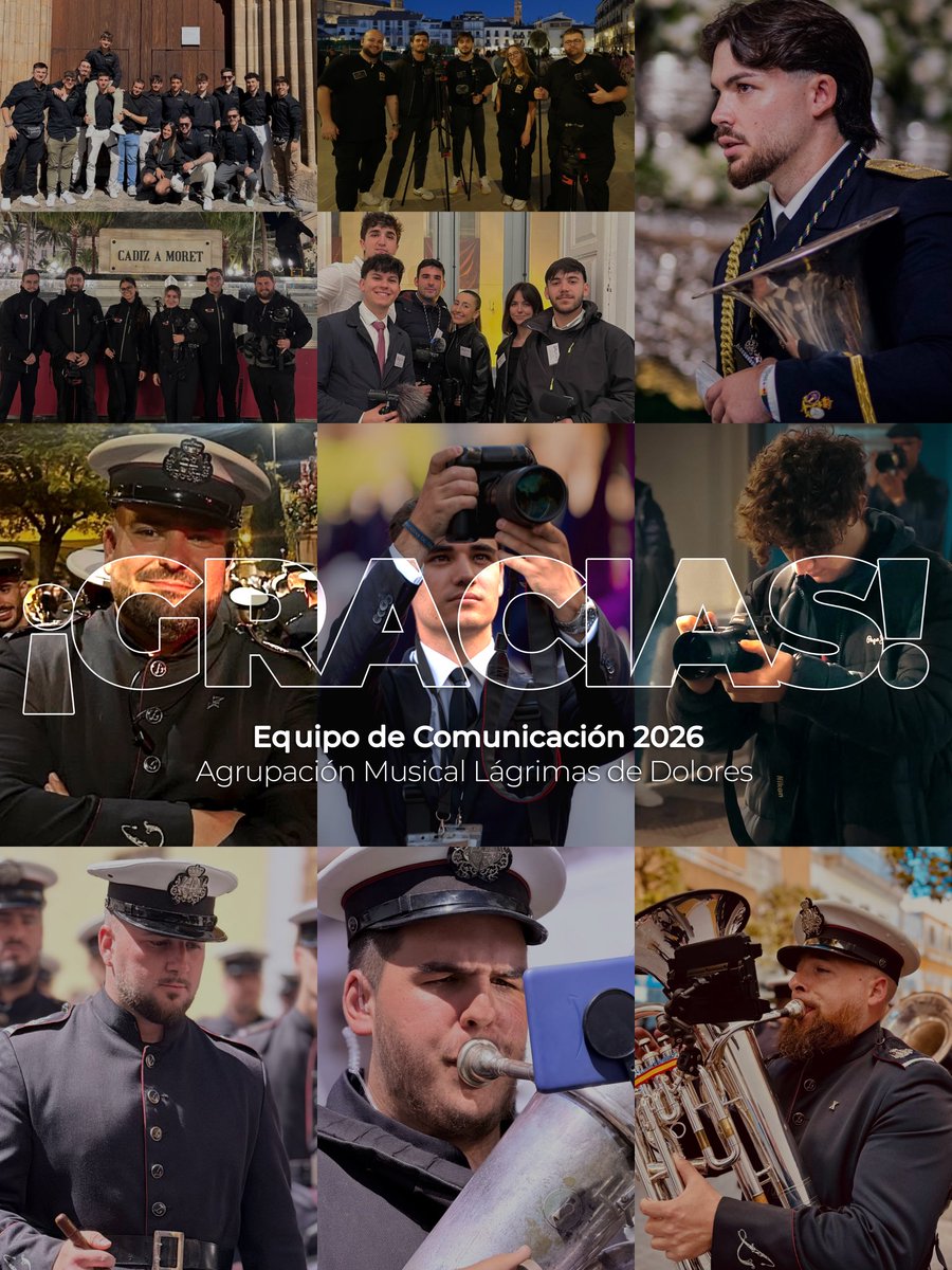 📸 Ellos han hecho posible la comunicación al detalle, de nuestra Semana Santa, día y día, instante a instante 📲

🎥 Y que, en breve, puedas disfrutarla en vídeo durante todo el año en las distintas redes sociales. 

👥 Equipo interno para tener todo al detalle formado por 4