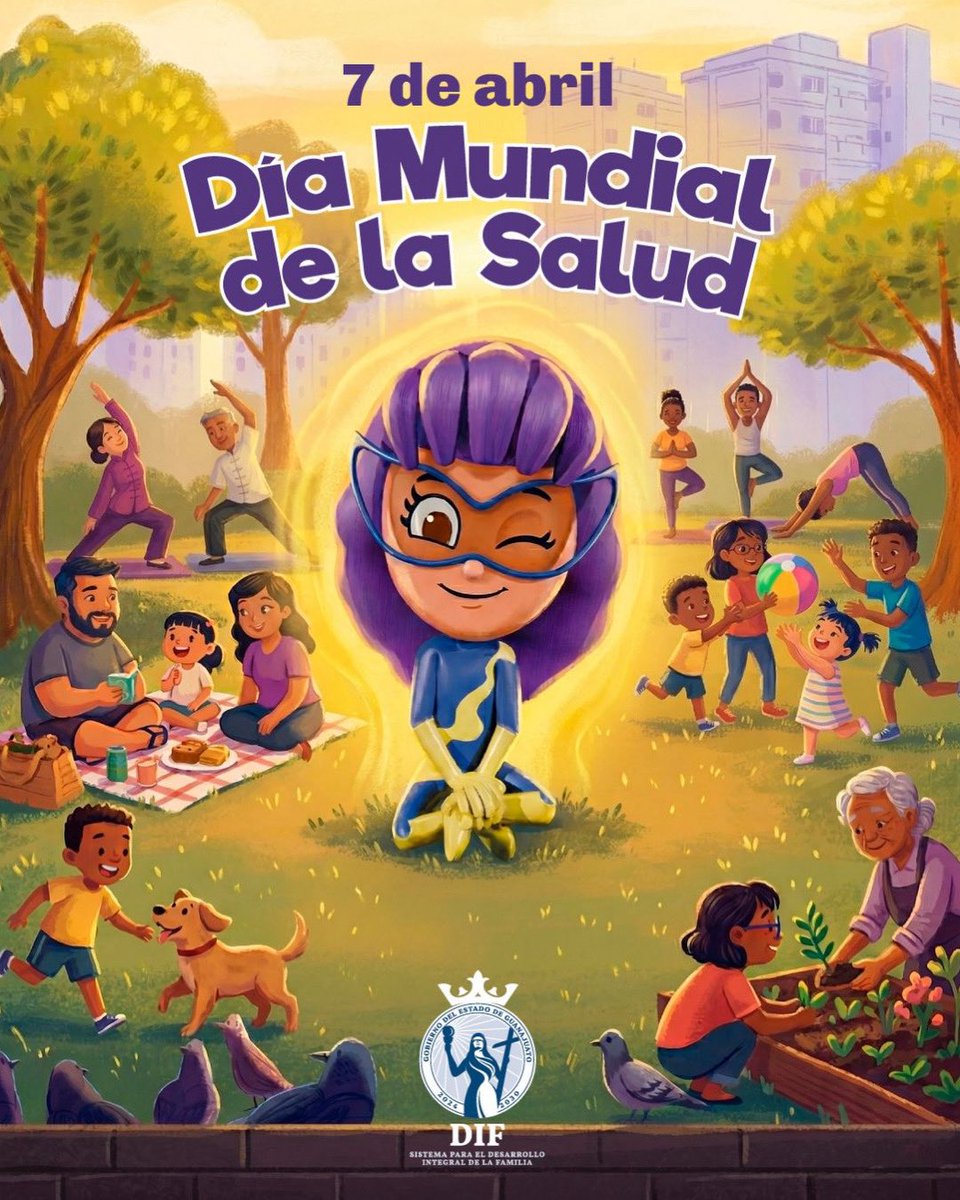difgente's tweet photo. La salud se construye todos los días, en familia, en comunidad y con pequeños hábitos que transforman vidas 💙.
Hoy celebramos el día mundial de la salud 👏🏼

#DíaMundialDeLaSalud
#DIFEstatal
#DIFerenteParaLaGente https://t.co/68ae54dSji