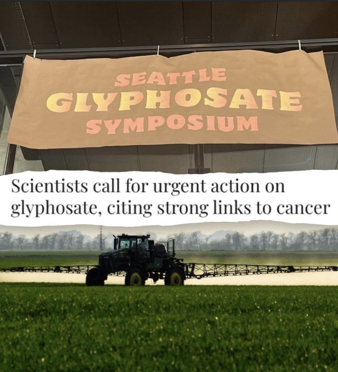 HHRA_Ltd's tweet image. A US symposium of international scientists have reaffirmed that #glyphosate can cause cancer - and are sounding the alarm that there’s a conflict between scientific consensus and the regulatory perspective on its harms.
HH-RA.org
