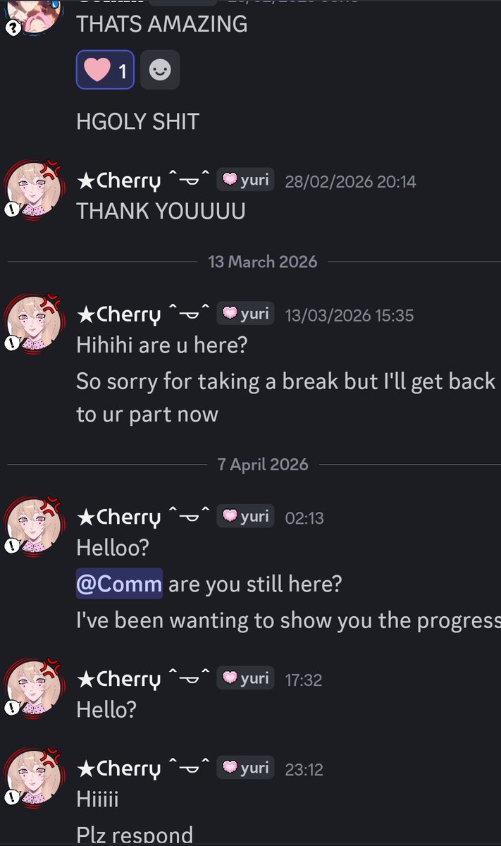 Cherry ༘⋆ tweet media