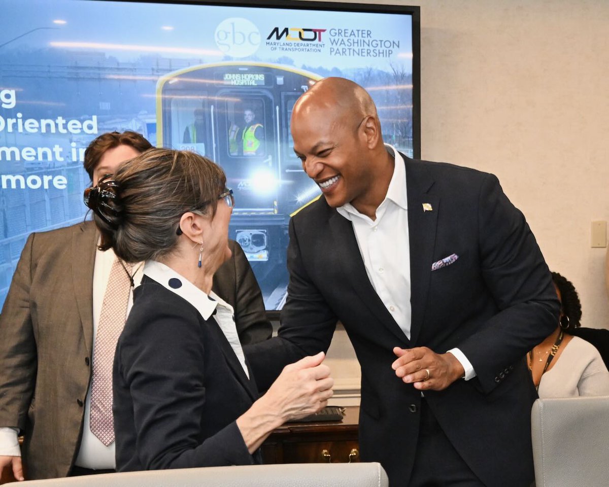 MdDPlanning's tweet photo. Yesterday, MDP Secretary Rebecca Flora, AICP, LEED ND / B+C, was pleased to attend a #Greater BaltimoreCommittee (GBC) roundtable advancing transit-oriented development (TOD) in MD. #SustainableGrowth #PlanningPrinciples #Transportation #Housing #Economy #Equity #TOD #Maryland https://t.co/PZSpF7gKzU