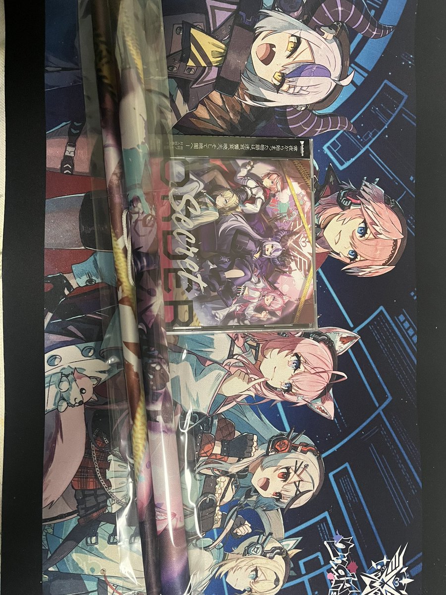 Randy_lov's tweet photo. 車で新曲聞いて帰ってきたら
1つ目のアルバム届いてました😆
ライブ本番まで沢山聞くぞ❗️❗️

限定版の方も届くの楽しみだ😊
#秘密結社holoX
#SecretORDER https://t.co/Wr2mJ9CLVE