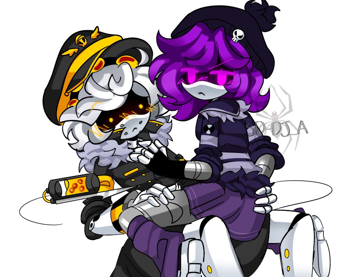 ┇Kisses!! • • • #murderdrones #sdn #SerialDesignationN #uzi