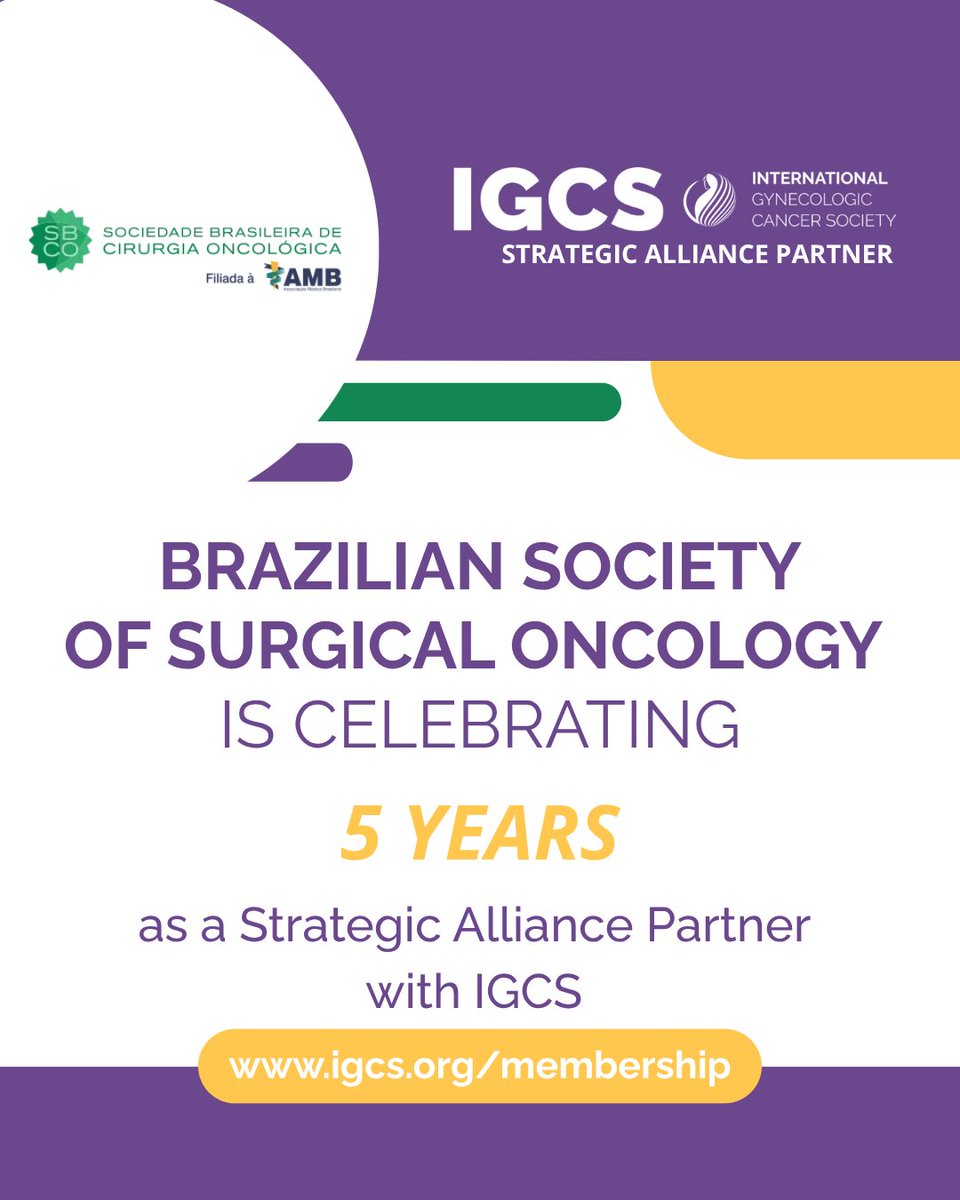 IGCSociety's tweet photo. Celebrating 5 years of partnership with BSSO, our Strategic Alliance Partner. Together, IGCS and BSSO advance education, research, and patient care in surgical oncology. Here’s to continued collaboration! #IGCS #BSSO #SurgicalOncology #GlobalPartnership https://t.co/pltDYnTNEV