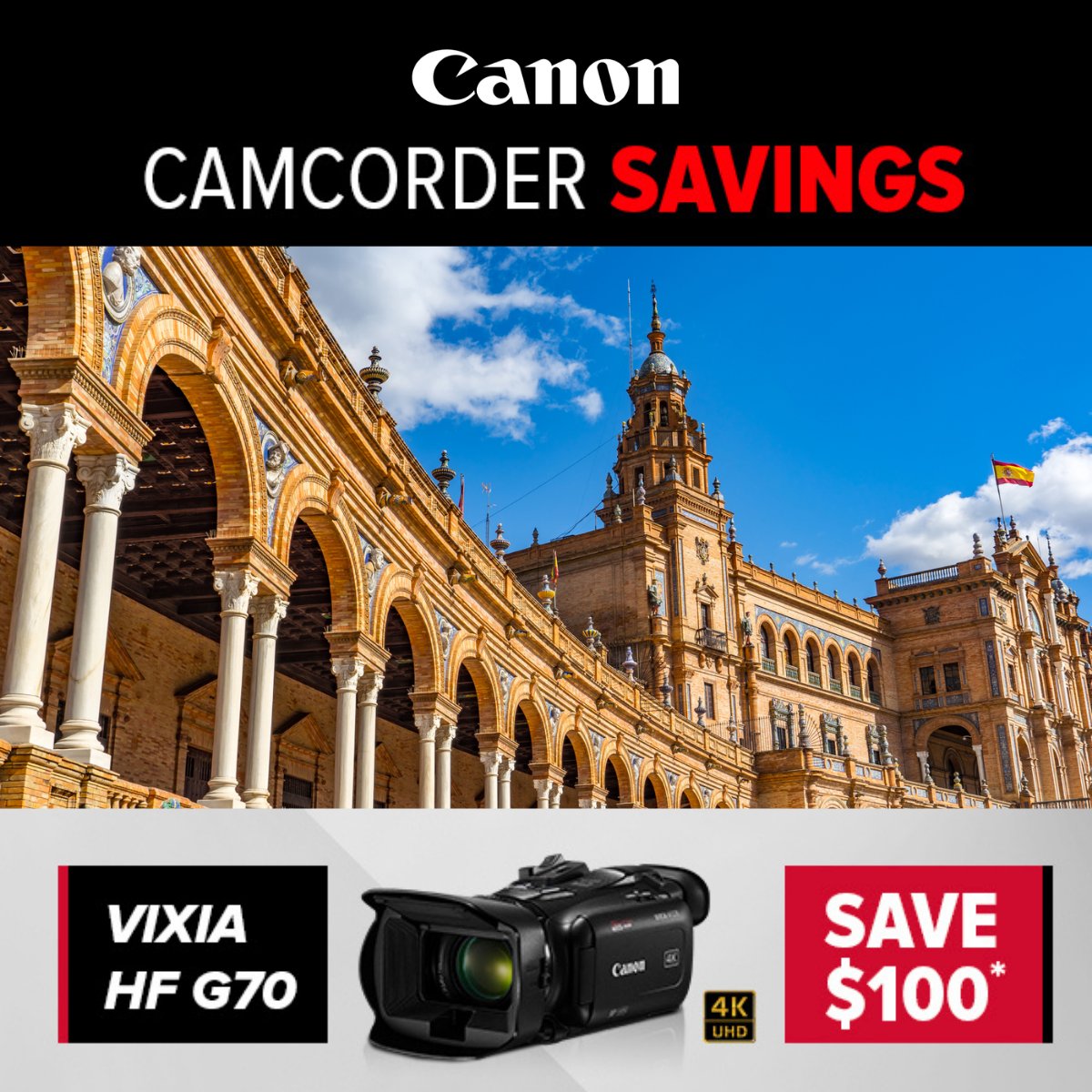bccamera's tweet image. Bring Out the Filmmaker in You!  📽️

Start your filmmaking journey in glorious 4K with the compact and lightweight VIXIA HF G70.

Now Available with $100 instant savings through May 3, 2026

bergencountycamera.com/shop/canon-vix…
 
#bergencountycamera #shoplocal #shopsmallbusiness #canon