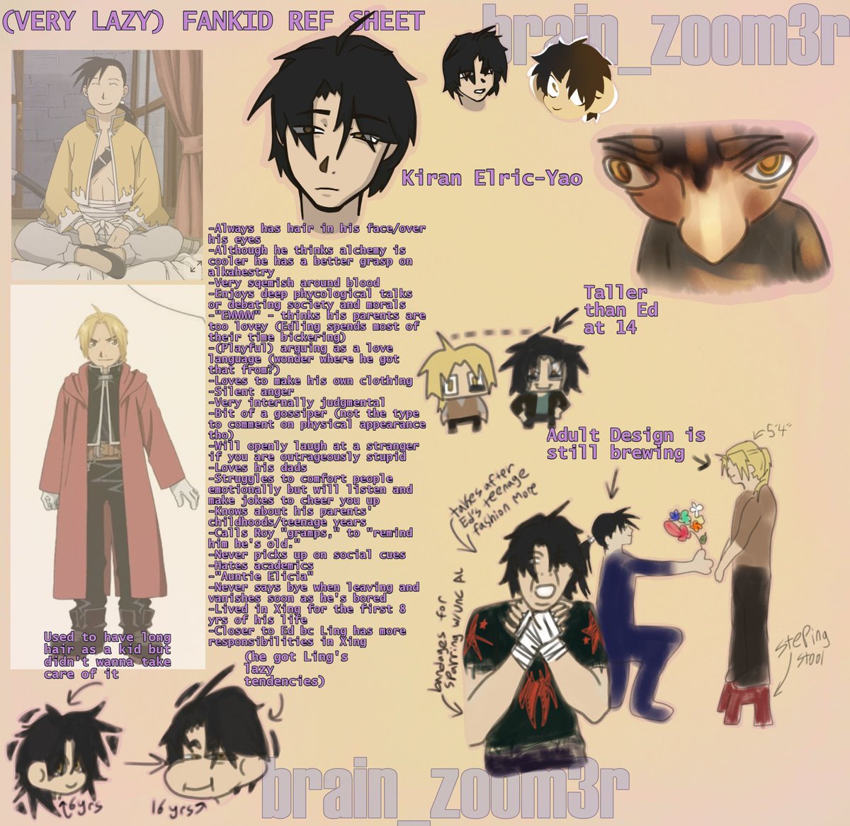 brain_zoom3r's tweet photo. old vs new Edling fankid ref sheet! #edling https://t.co/9y2lJ514LM