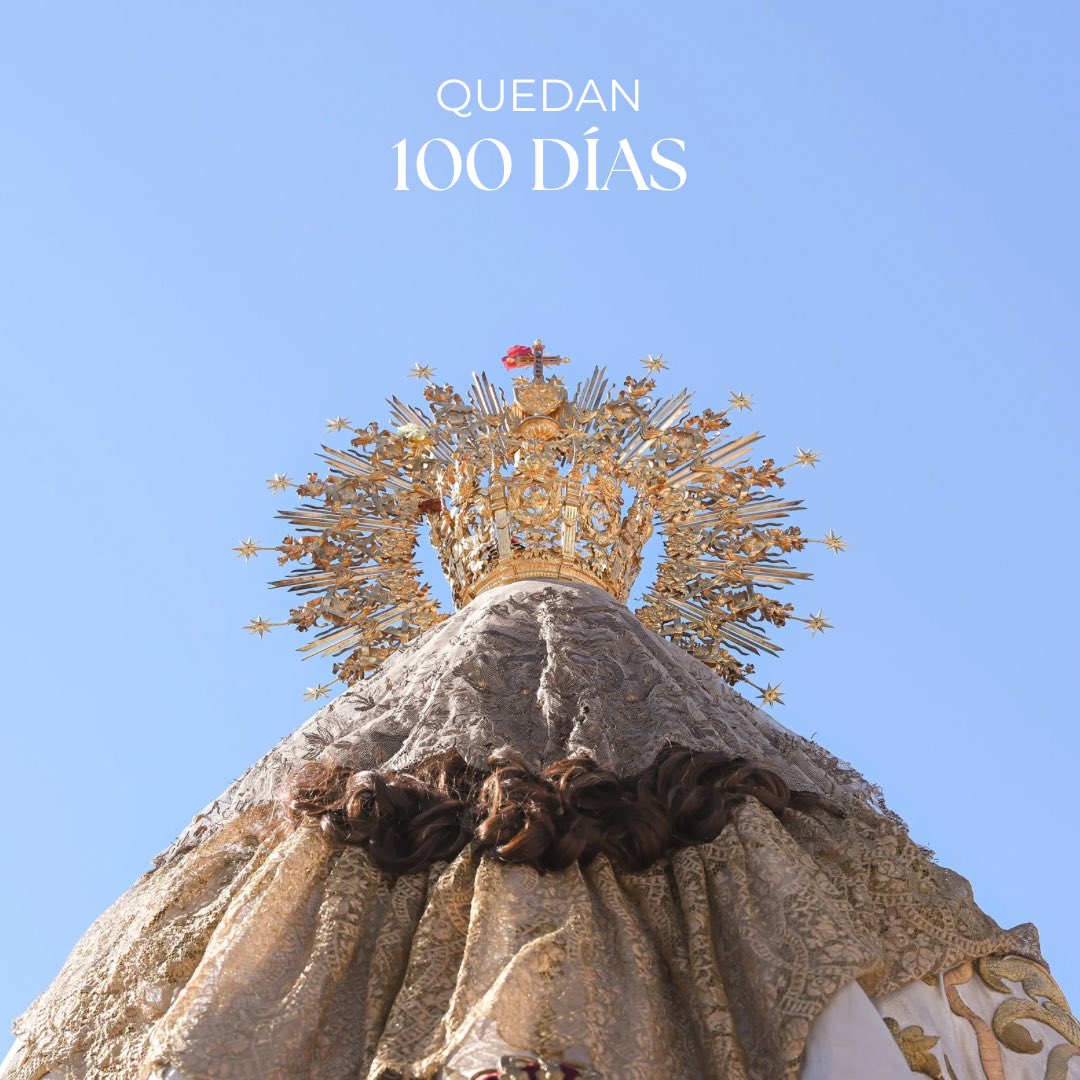 CarmenDeMalaga's tweet photo. Tan solo quedan 100 días para que Málaga vuelva a gritar su bendito nombre.

Tan solo quedan 100 días para un nuevo 16 de Julio.

#Julio26 https://t.co/vMKldWkyVC