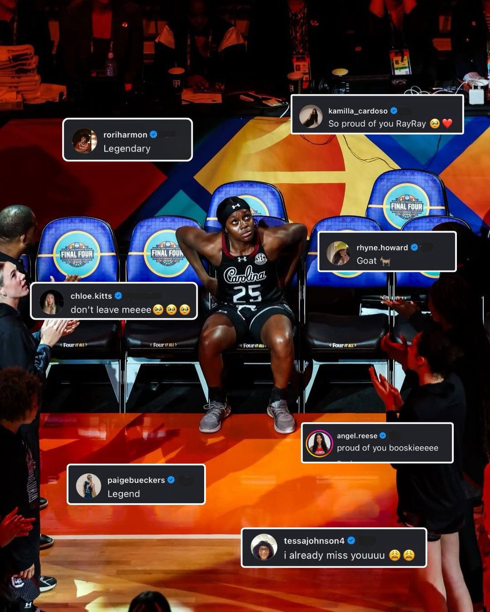 PassThaBall's tweet image. Raven gets love from EVERYONE! 🤍❤️

#marchmadness #ncaaw