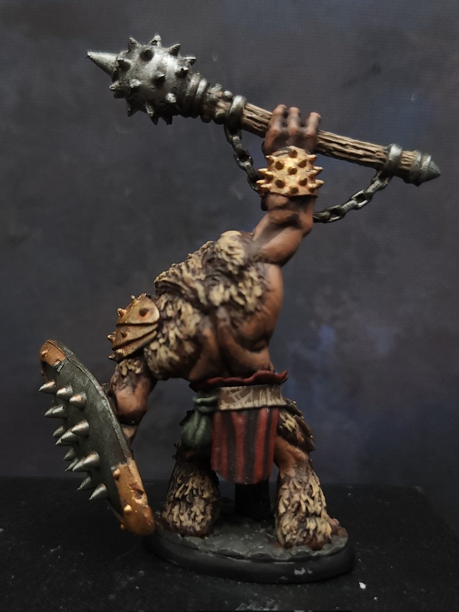 MidMiniGuy's tweet image. Finished up a 3d printed Bruiser Tortle &amp;amp; Bugbear Chieftan from Reaper Miniatures Bones USA for a client's collection last night. 
 #miniatures #minipainting #commissionpainting