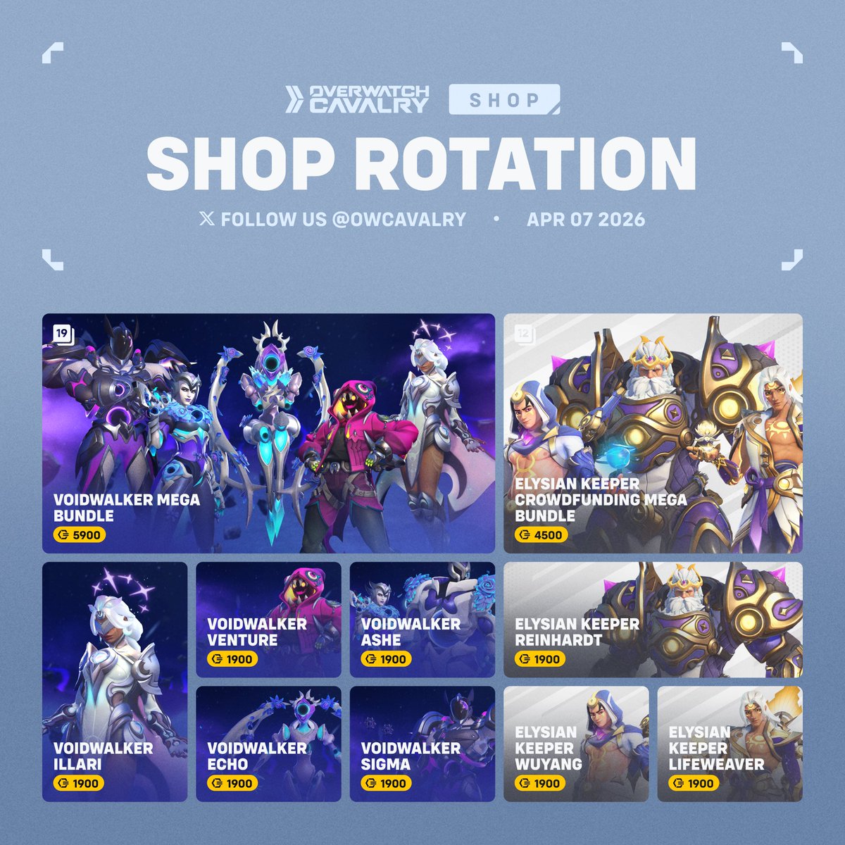 Overwatch Cavalry tweet media