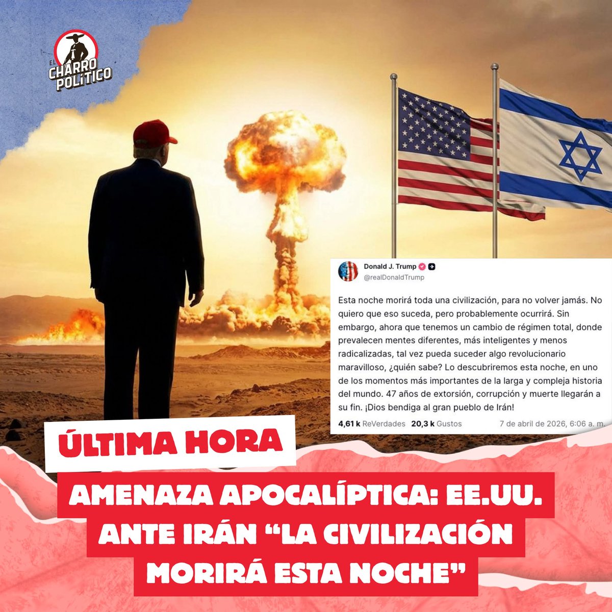 El Charro Político tweet media