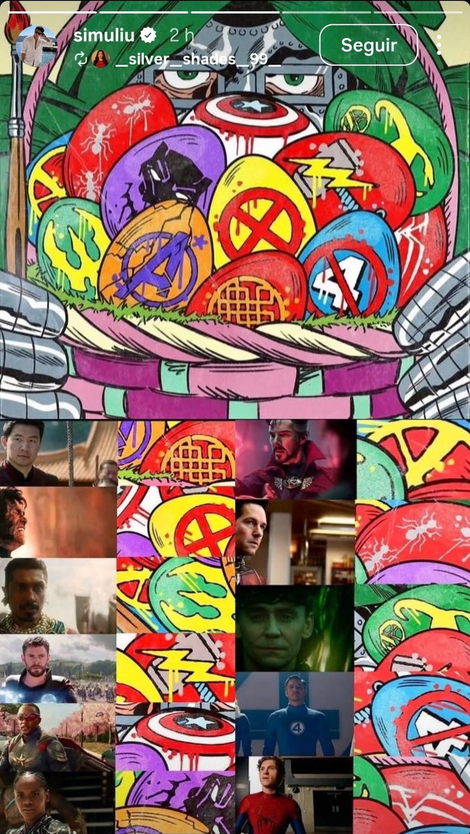 🚨 URGENTE: Tom Holland pode RETORNAR em Vingadores, SEGUNDO Simu Liu.

O ator Simu Liu postou um stories que indica que Tom Holland pode fazer parte de Avengers: Doomsday. 

Ainda não é uma confirmação oficial da Marvel, mas já é o suficiente pra deixar nós em ALERTA.