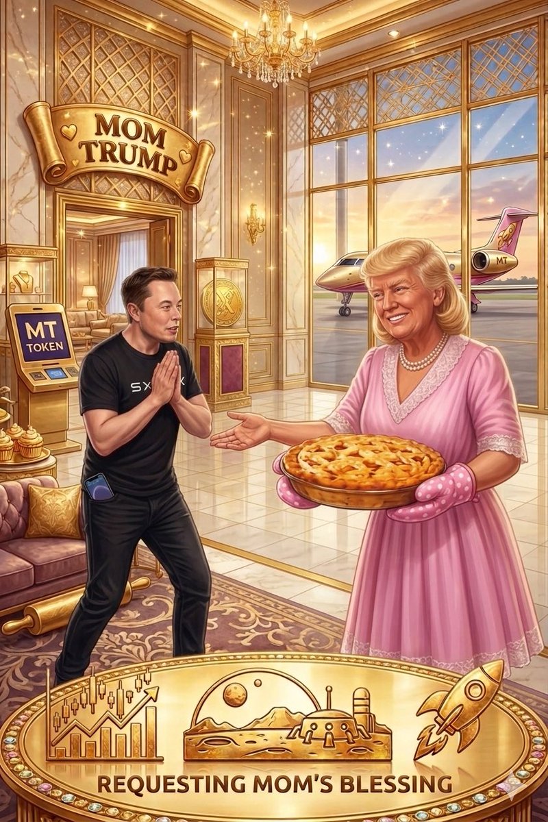 Mom Trump tweet media