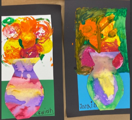 HillsVirtual's tweet photo. Our K-2 students turned science into art today! 🎨✨
After learning about acids and bases, they explored chemical reactions by creating lemon prints and using acid-based watercolors to design beautiful (and fragrant!) floral bouquets 🍋🌸
Learning has never smelled so sweet! https://t.co/6zCgpn4Tjj