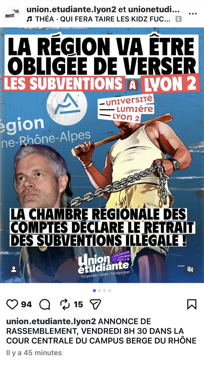 UNI Lyon tweet media