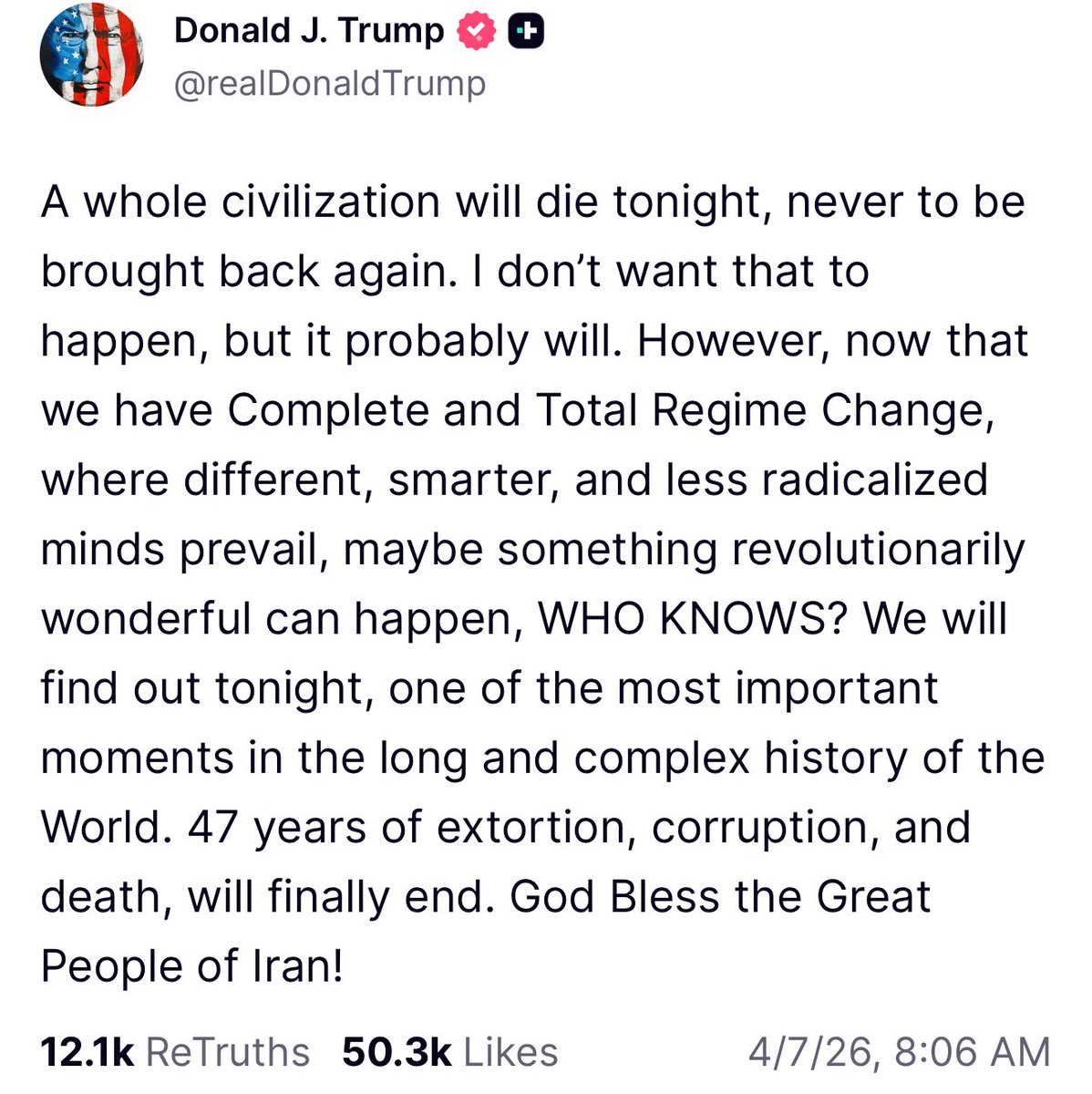 It’s gonna be wild when I have to teach about these tweets in 10-15 years…