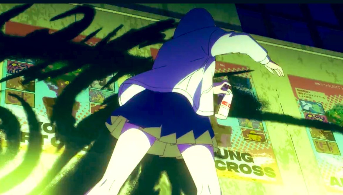 グラフティーの上書きは暗黙の了解みたいなこと言ってたけど、アメリカでソレやると場合によっちゃギャングに撃たれるのでやめたほーがいい
 #左ききのエレン