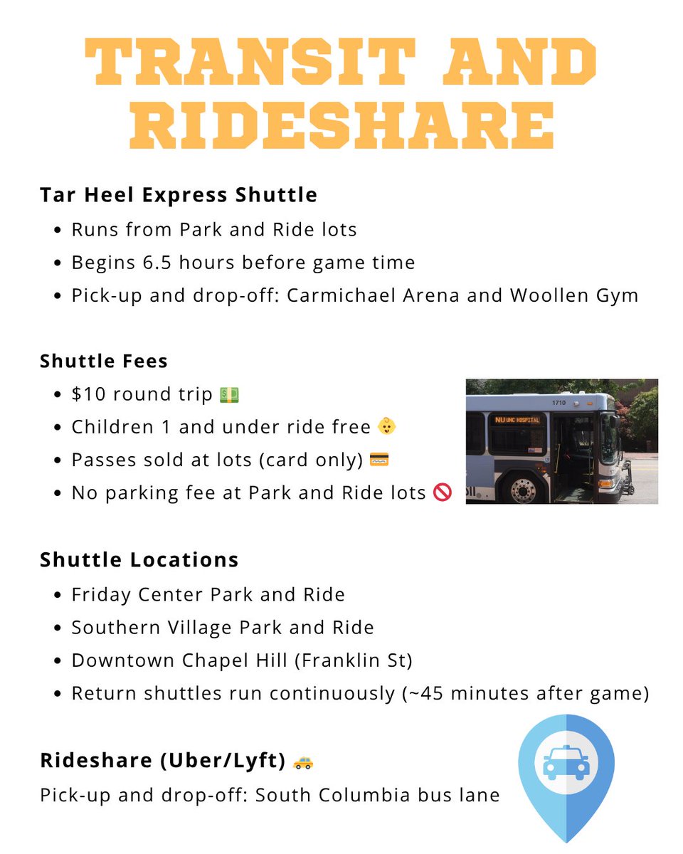UNC Transportation and Parking tweet media