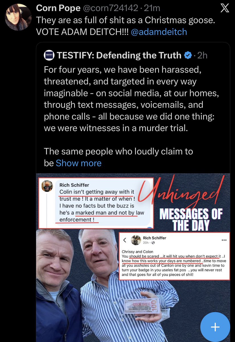 TESTIFY: Defending the Truth tweet media