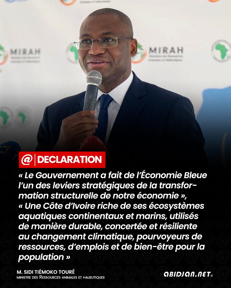 abidjan_net's tweet image. #Déclaration🚨 👉 news.abidjan.net/articles/74739…
➡️ Économie bleue : le gouvernement réaffirme sa volonté de faire du secteur l’un des leviers stratégiques de la transformation de son économie