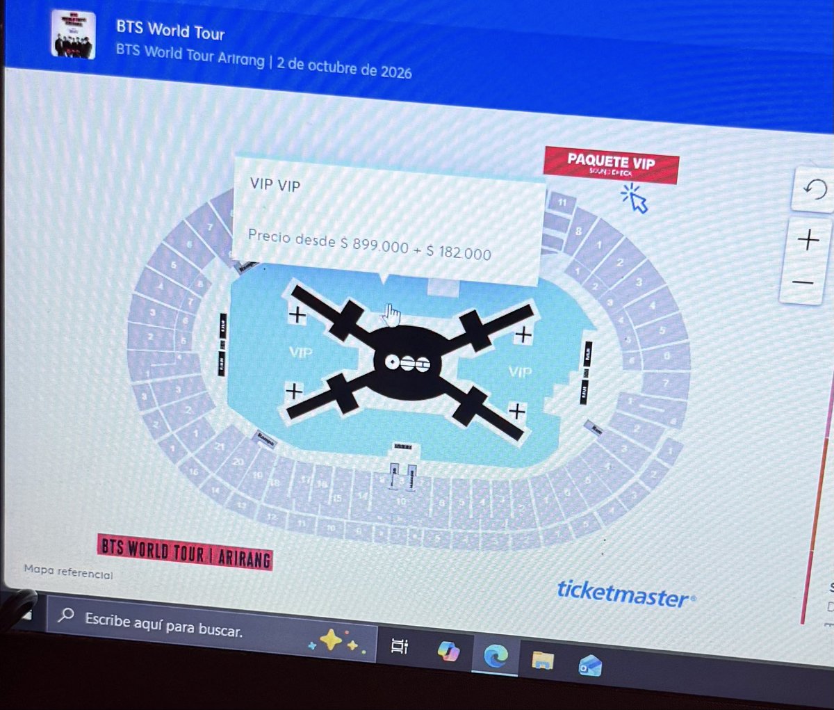 sirdjeyy's tweet photo. Todo está agotado, VIP también, oficialmente ya no hay boletas para BTS en Colombia para la fecha 1 https://t.co/jwS7XwbuK3