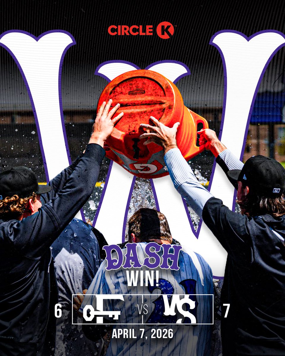 AMAK WALKS IT OFF ON OPENING DAY! 🔥

That’s a <a href="/CircleKStores/">Circle K Stores</a> Dash Win!