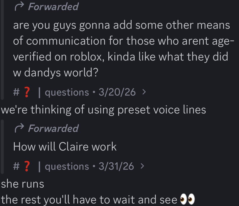 TORNAPARTNEWS's tweet image. Stuff from the torn apart discord qna 

#FPE #fundamentalpapereducation #FPETornApart