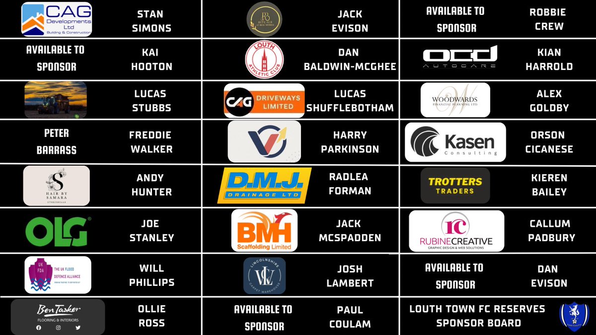 Louth Town FC Reserves tweet media