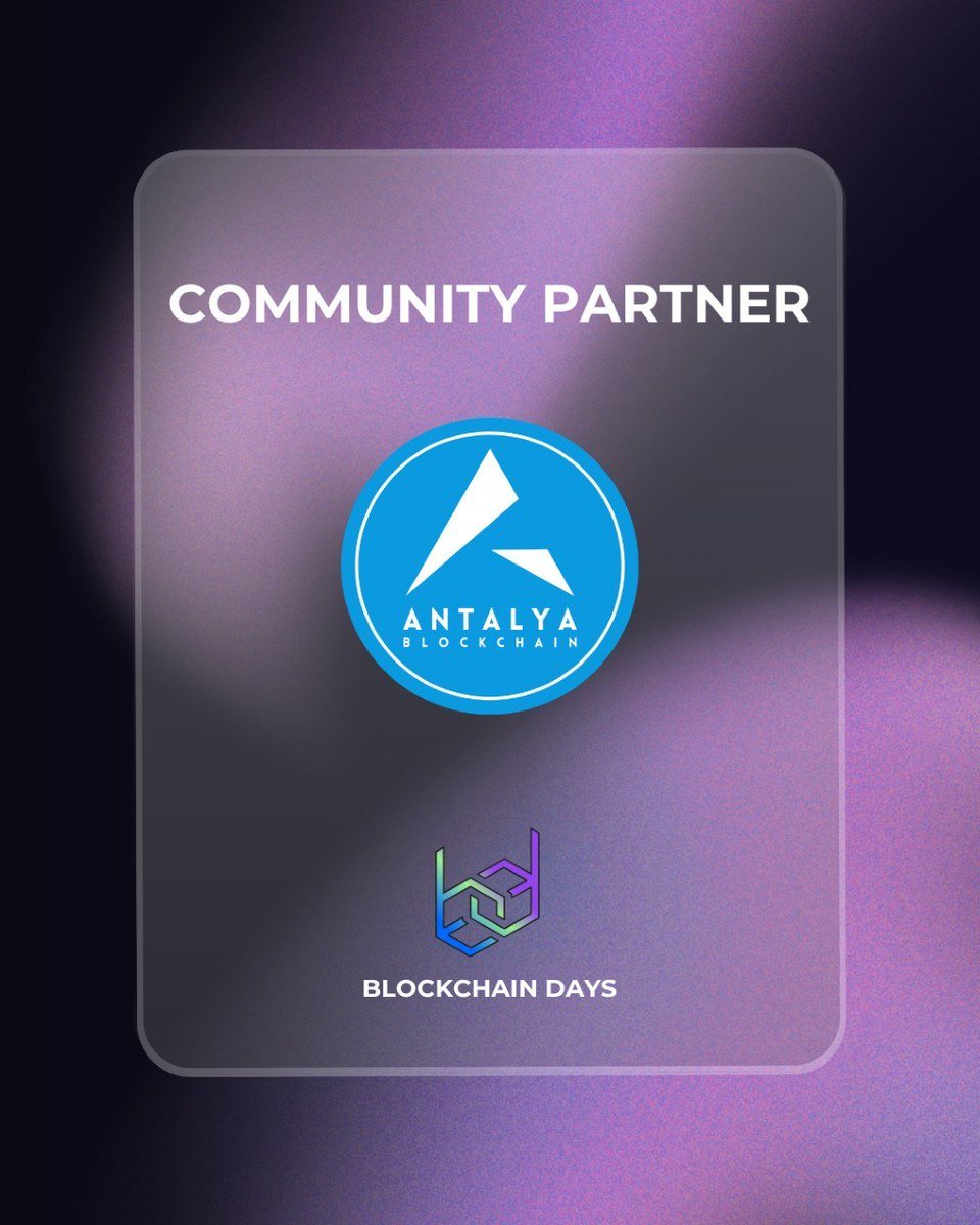 Antalya Blockchain tweet media