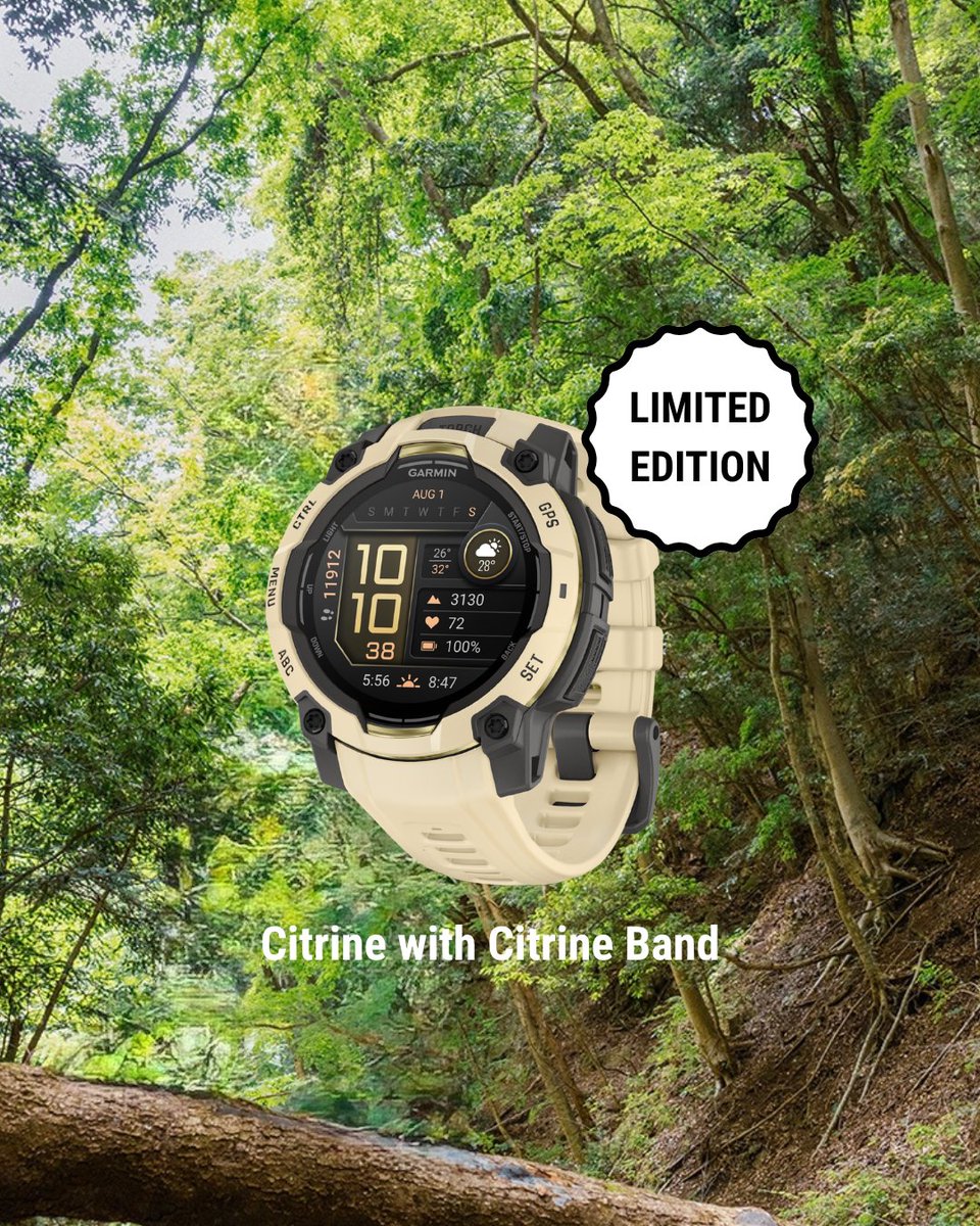 From snow-covered peaks to everyday grind,
the <a href="/Garmin/">Garmin</a> Instinct 3 Alpine Rush Collection is made
to handle it all.
Where are you taking it first?

Available at GPSCity.com