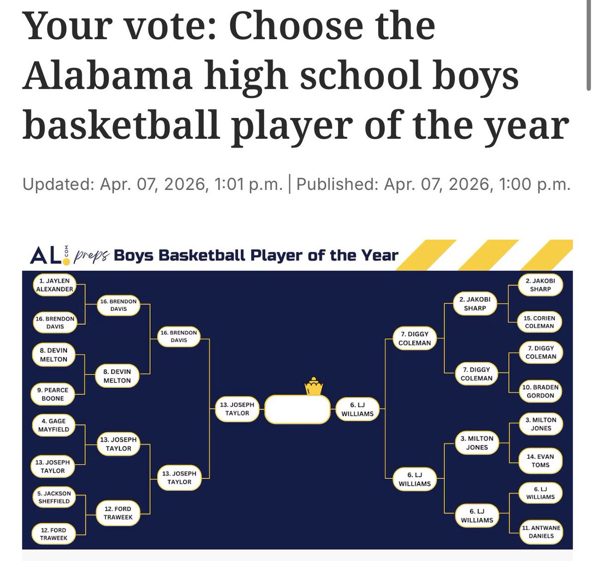 Jackson High School Basketball tweet media