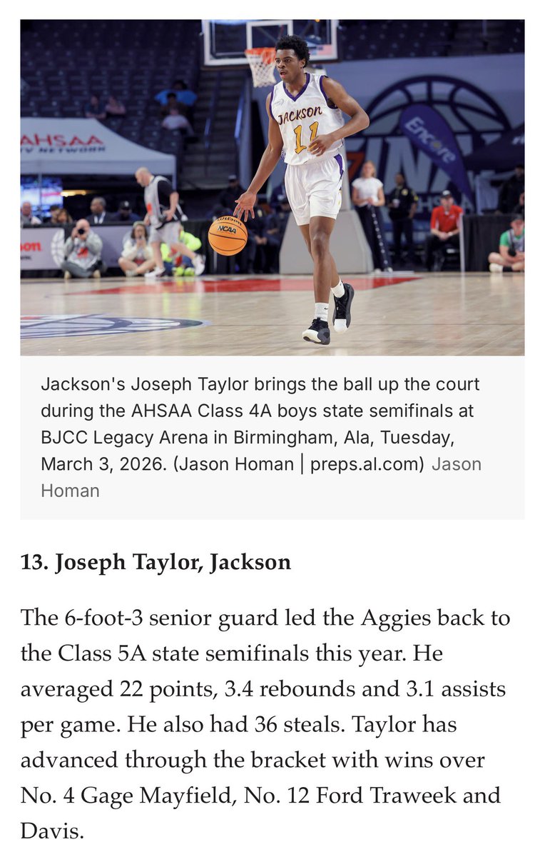 Jackson High School Basketball tweet media