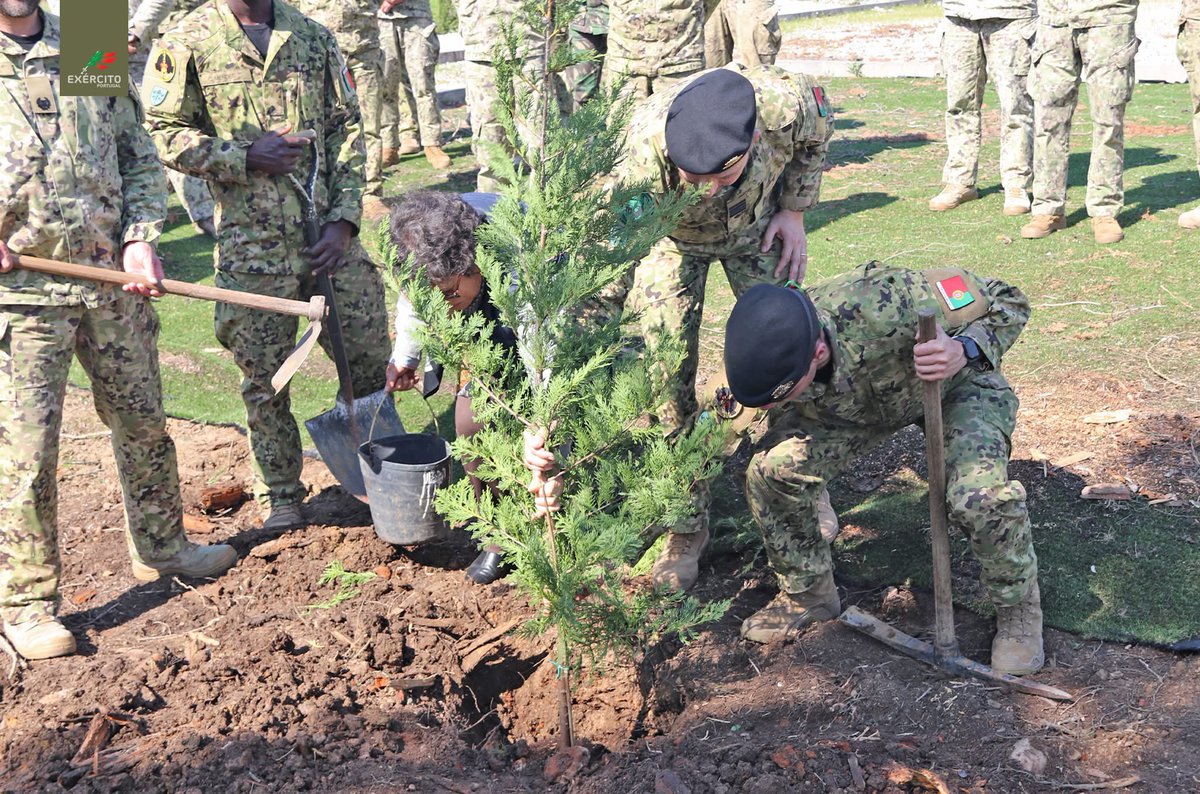 Exercito_pt's tweet photo. 🌳 Por um futuro mais sustentável 

🤝 Ações ambientais, espírito de equipa e compromisso com a sustentabilidade marcaram as comemorações do Dia Mundial da Árvore no Exército 🇵🇹

Desde sempre a honrar Portugal! https://t.co/hZAtAa1iBZ