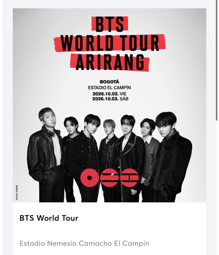 Jaqui VA A VER A BTS tweet media