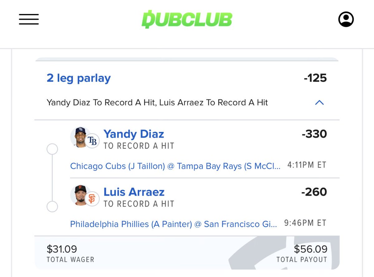 BigToney8's tweet image. Just started getting back into our hit builders @DubClub_win. A lot of you who were part of my discord a while back know how valuable these were!

$31-----&amp;gt; $56 ✅✅

Link below ⬇️

dubclub.win/BigToney8/

#MLBProps #MLBPicks #Gambling𝕏