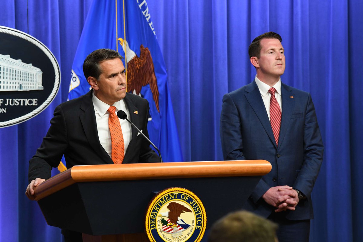 U.S. Department of Justice tweet media