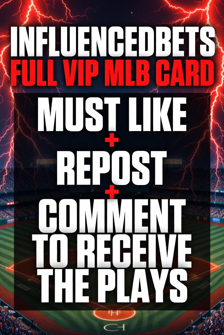 Influenced Bets tweet media