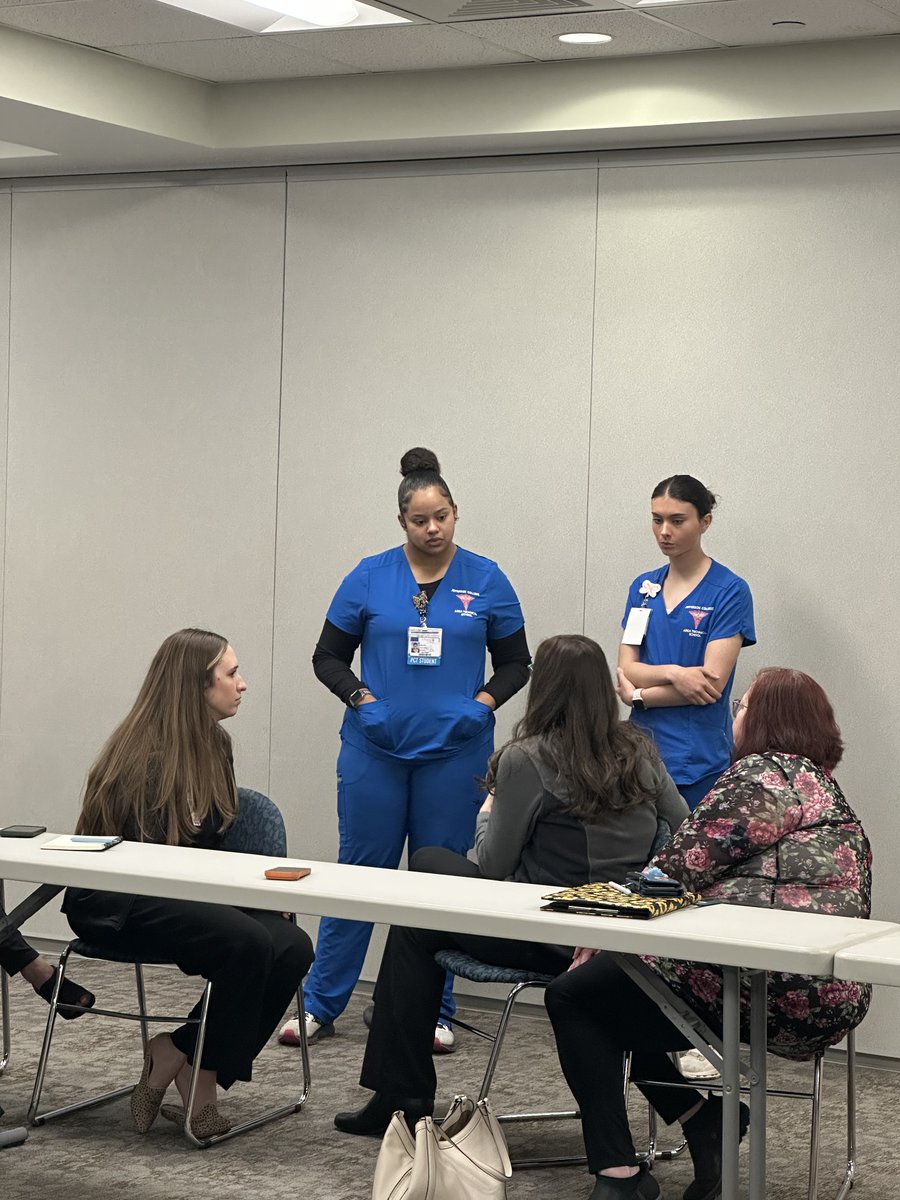 Jeffco_ATS's tweet photo. Our Health Services II PCT students had a blast at Mercy Jefferson today! 🏥✨

The ATS celebration featured: 🍪 Delicious treats 📝 Resume &amp; interview tips 🧩 A team-building escape room 🤝 Networking with department managers
Thanks for hosting our future healthcare heroes! 🩺 https://t.co/dvY565pjof