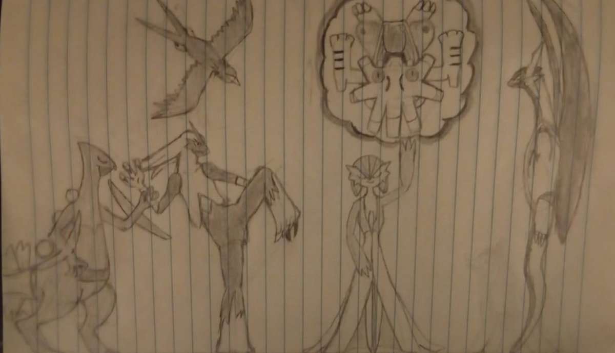 melchor_zamudio's tweet photo. Dibujo #67
Exploud siendo torturado por Gardevoir, Blaziken apunto de darle una patada a Gardevoir y Sceptile tratando de evitar eso, Mega salamence con gran impotencia y Swellow haciendo un ataque suicida.
#pokemon #blaziken #salamence #sceptile #exploud #gardevoir #swellow https://t.co/bABn5SzTOh