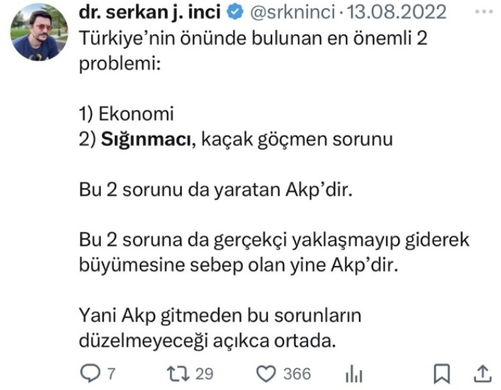 Selim Turan tweet media