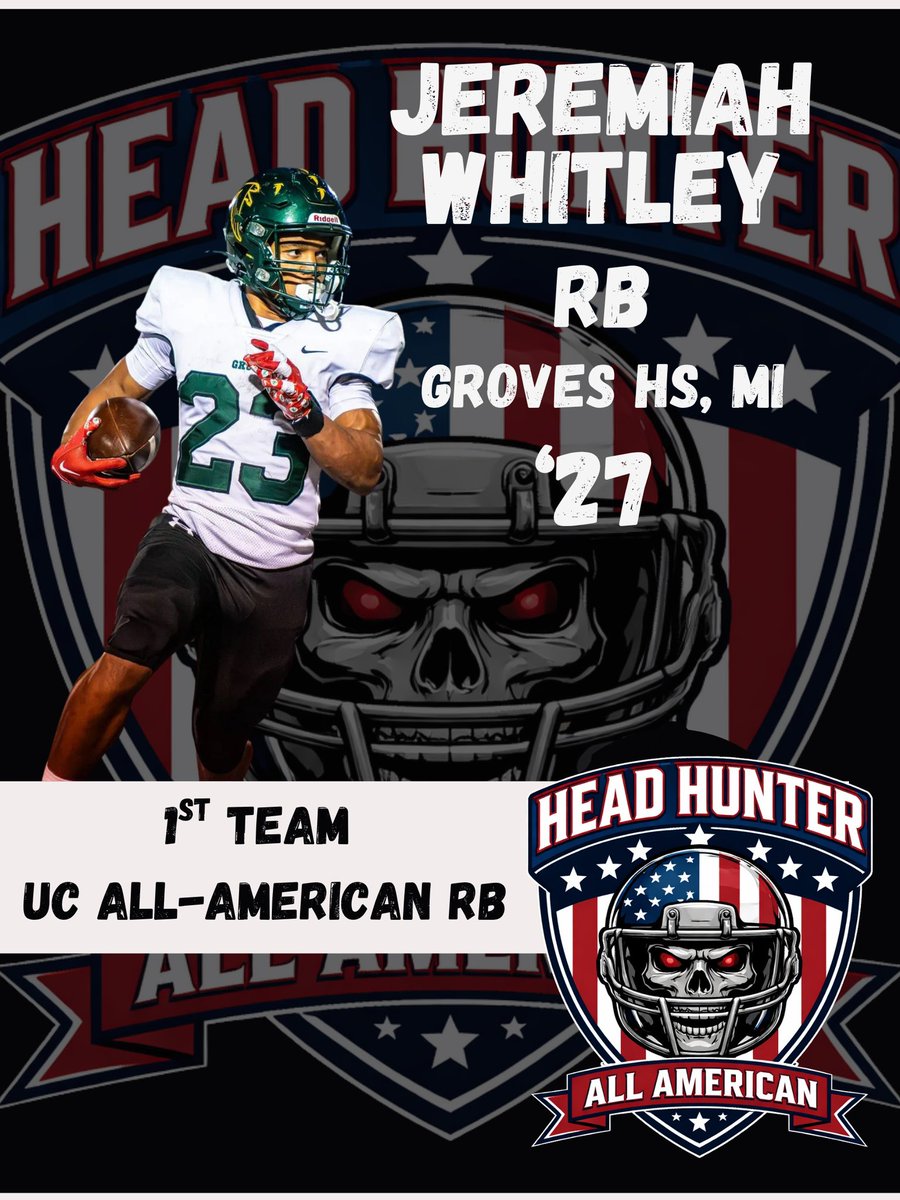 Jeremiah Whitley 2027 RB tweet media