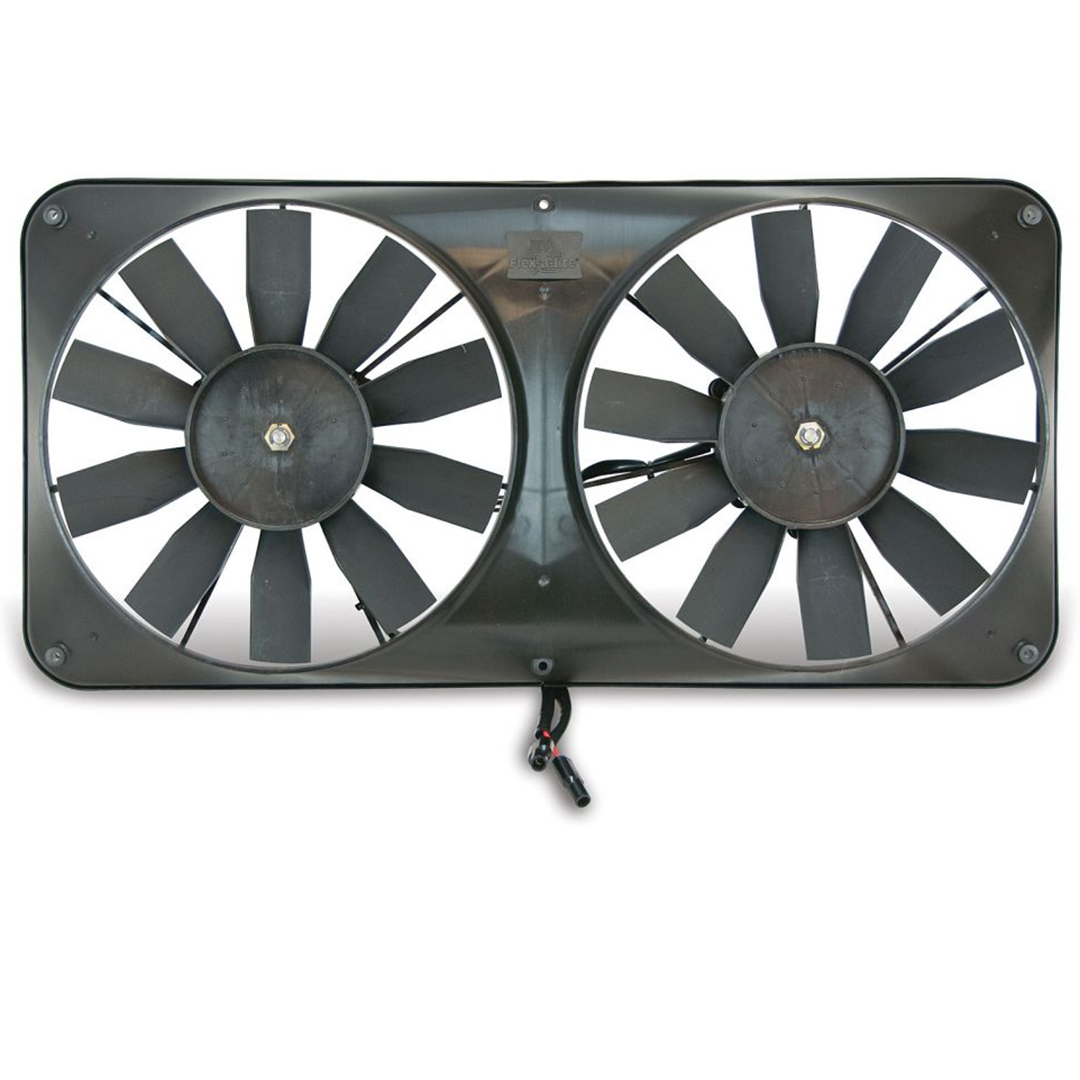 For unique applications where a standard electric fan won’t fit, Flex-A-Lite has multiple dual-fan setups optimized for import and custom applications like our 11-inch reversible dual-fan system moving over 2,000 CFM of airflow. See the specs tinyurl.com/5b5chhea