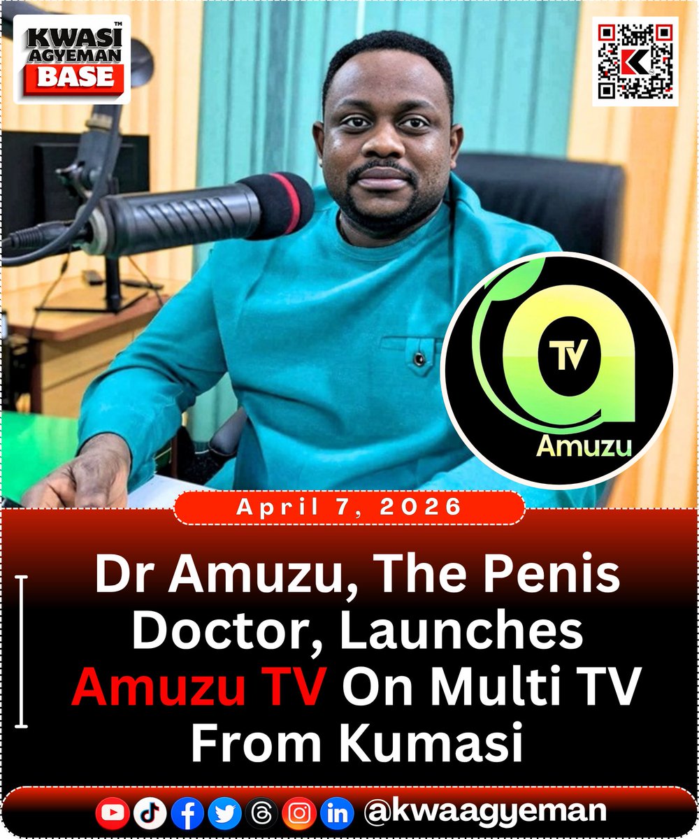 Ghanaian health entrepreneur Dr. Joseph Amuzu the Penis Doctor has officially launched Amuzu TV on the Multi TV platform as part of his new media initiative to expand media footprint. Abu Trica The NPP John Dramani Mahama Artist Of The Year.
Details here 👉bit.ly/3Otq4pv